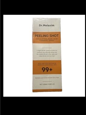 Peeling Shot Exfoliating kojic acid turmeric Spray  100ml
